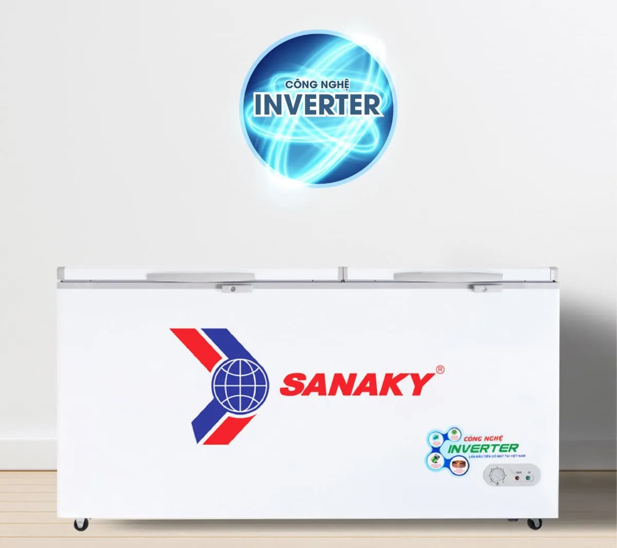 Công nghệ Inverter tiết kiệm điện trên tủ Sanaky