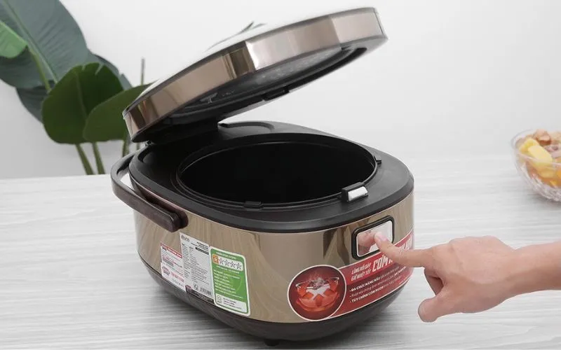 Nồi cơm điện tử Sunhouse mama 1.5 lít SHD8915 thiết kế sang trọng công suất 860W