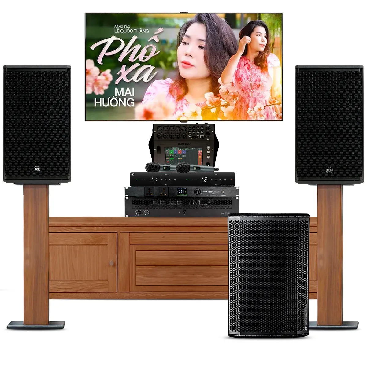 Dàn karaoke gia đình cao cấp RCF VIP 2 Italy 03