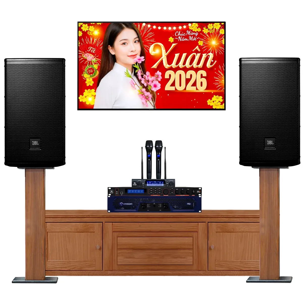 Dàn karaoke JBL luxury 01