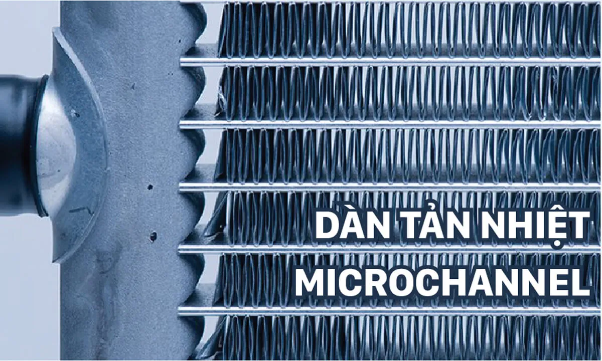 dan tan nhiet Microchannel
