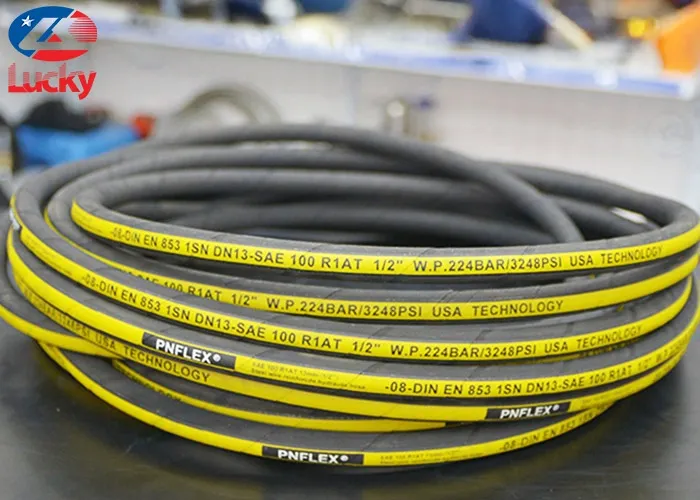 Dây rửa xe chịu áp cao lõi thép phi 8 dùng cho máy rửa xe cao áp