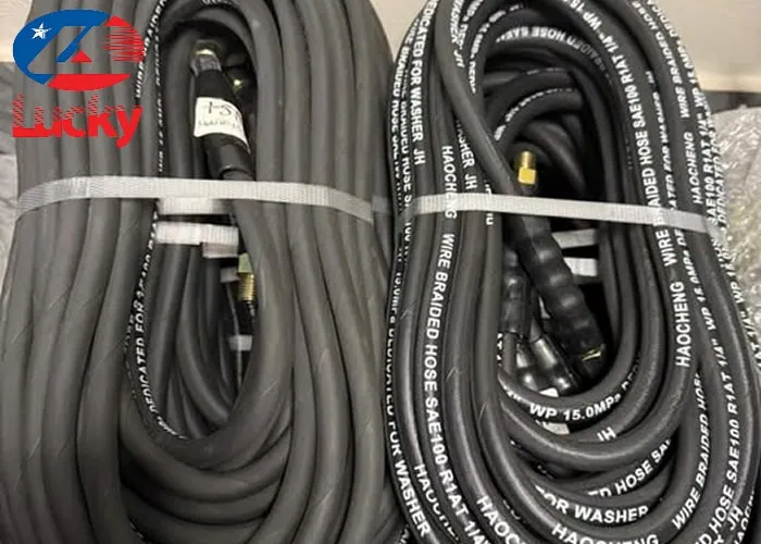 Dây rửa xe lõi thép chịu áp suất cao lên tới 300 bar