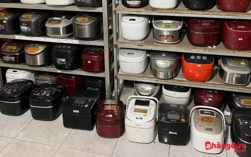 A Hàng Đức - Địa chỉ bán nồi cơm điện Nhật bãi uy tín, giá rẻ