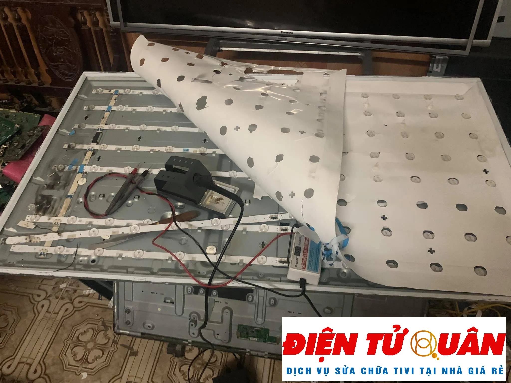 Tivi bị đen 1 góc màn hình