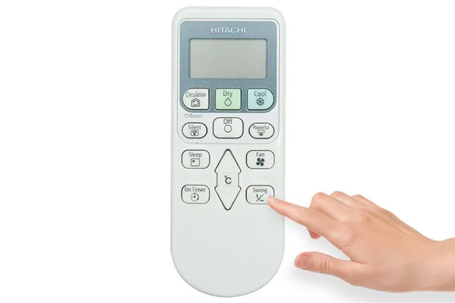 Cách điều chỉnh hướng gió trên remote giúp tối ưu luồng khí lạnh trong phòng