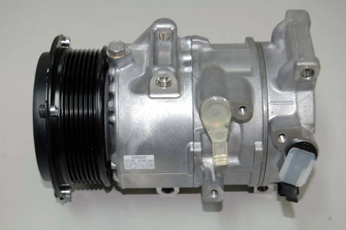 Sơ đồ hệ thống máy lạnh ô tô với các linh kiện chính