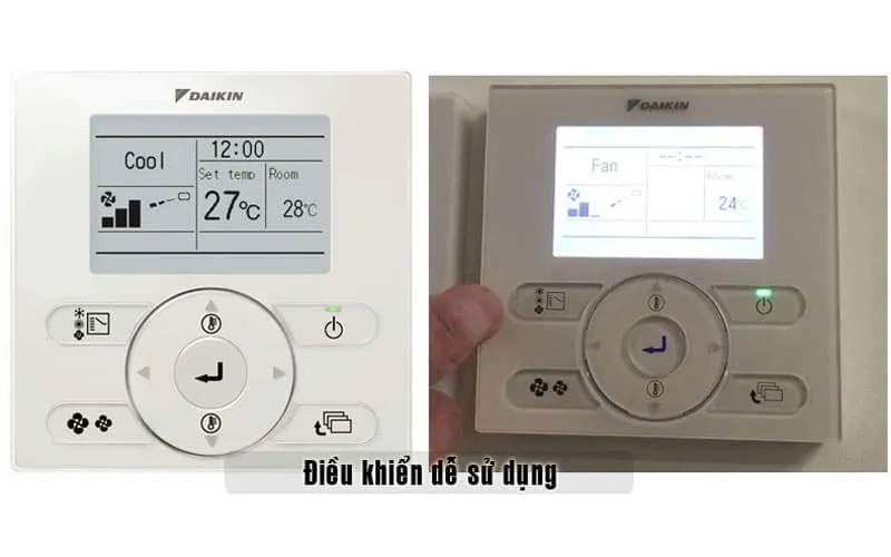 Điều khiển điều hòa âm trần 24000BTU Daikin