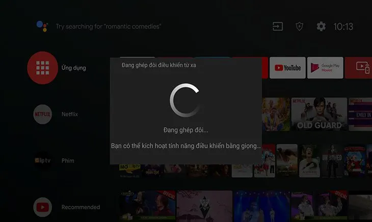 Điều khiển tivi TCL bằng giọng nói