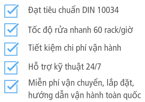Dịch vụ cho thuê thiết bị rửa chén công nghiệp uy tín