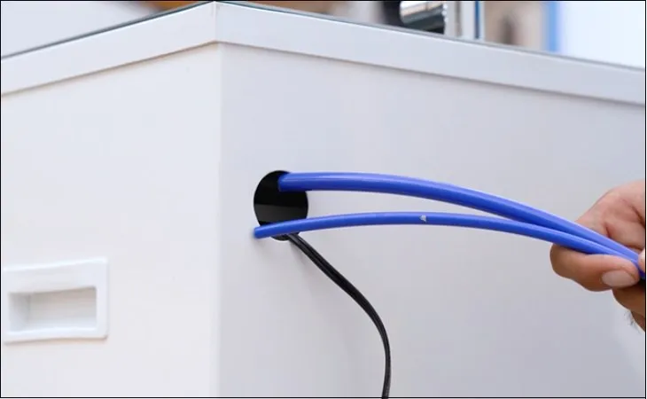 Đường ống dẫn nước cần được bố trí hợp lý tránh gập góc