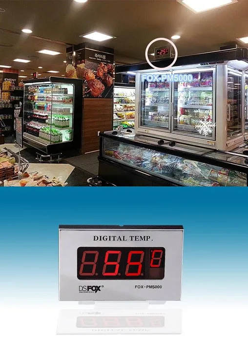 FOX-PM5000 trong máy làm lạnh thực phẩm