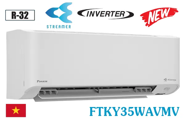 Điều hòa Daikin FTKY35WAVMV 12000 BTU 1 chiều inverter Model 2026