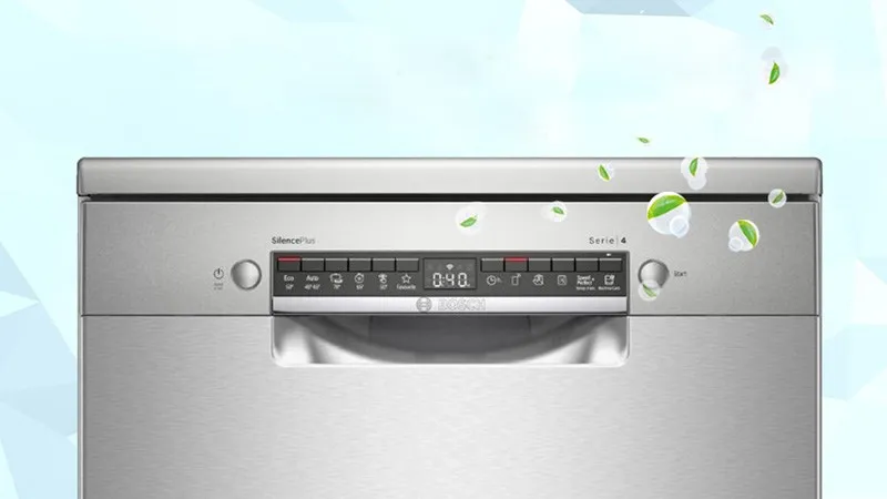 Máy rửa bát Bosch SMS4EVI14E công suất 2400W mạnh mẽ