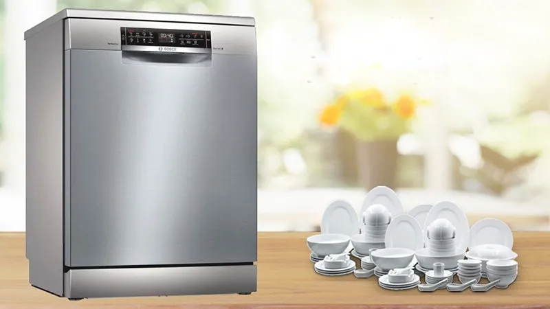 Máy rửa bát Bosch SMS4HCI48E tích hợp Home Connect 2026