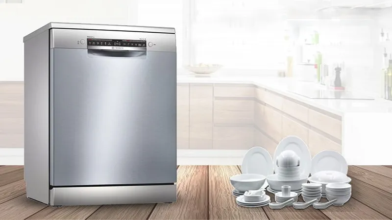 Máy rửa bát Bosch SMS6ZCI49E công nghệ sấy Zeolith hiện đại