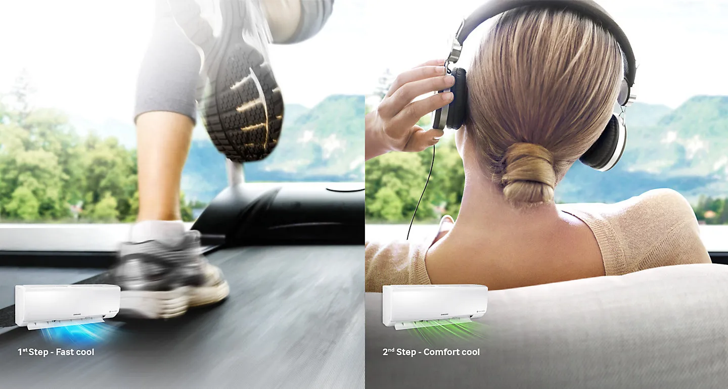 Quy trình làm lạnh hai bước đảm bảo sự thoải mái và tiết kiệm điện năng tối đa