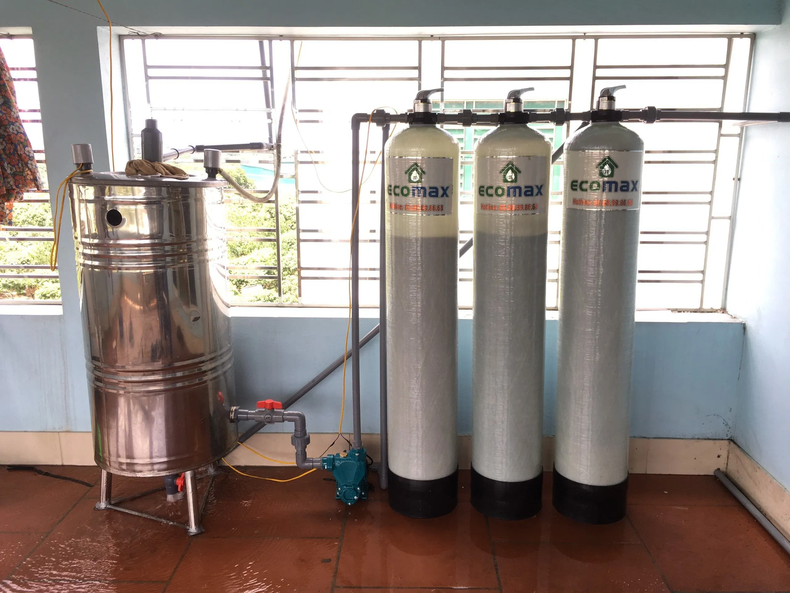 Hệ thống lọc nước tổng sinh hoạt ecomax water