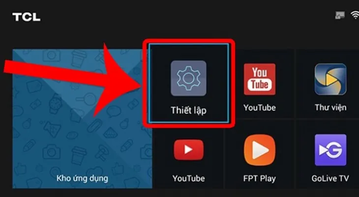 bạn nên bật Bluetooth trên điện thoại để dò và lựa chọn tivi mà bạn muốn kết nối.