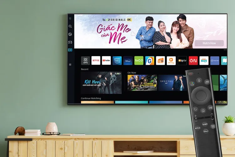 Smart tivi Samsung với giao diện thân thiện và kho ứng dụng đa dạng