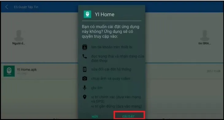 Bước 6: Tiếp tục chọn Cài đặt thêm lần nữa.