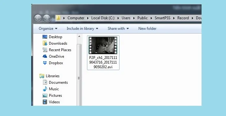 Bước 9: File của bạn đã được lưu về máy, bạn có thể xem lại video bất cứ lúc nào.