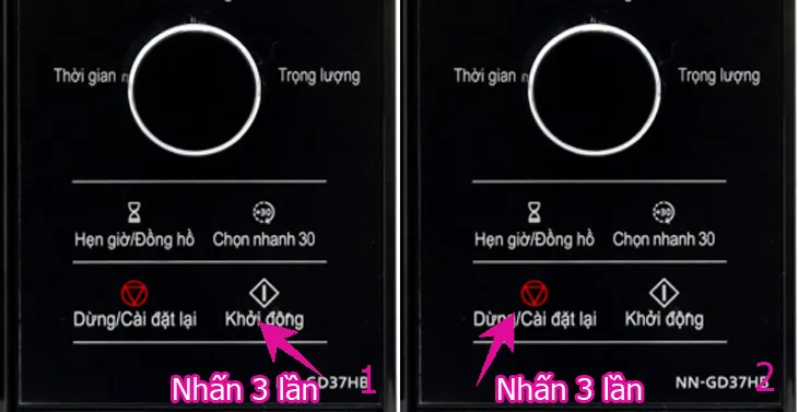 Chức năng khóa an toàn trẻ em