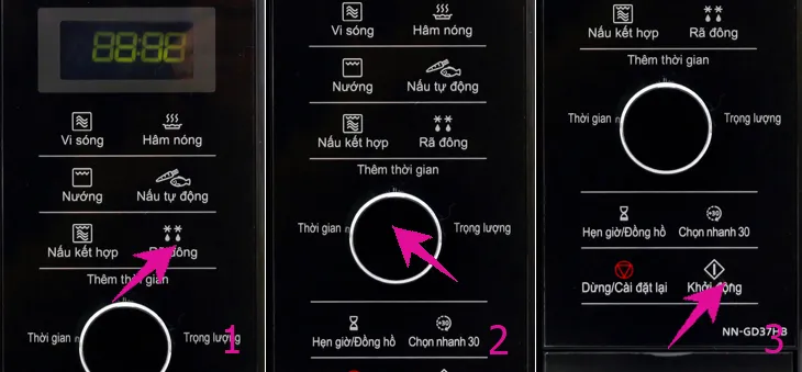 Chế độ rã đông tự động