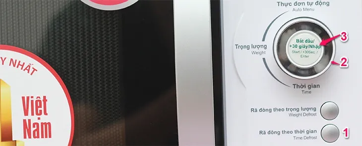 Bảng điều khiển chế độ rã đông theo thời gian