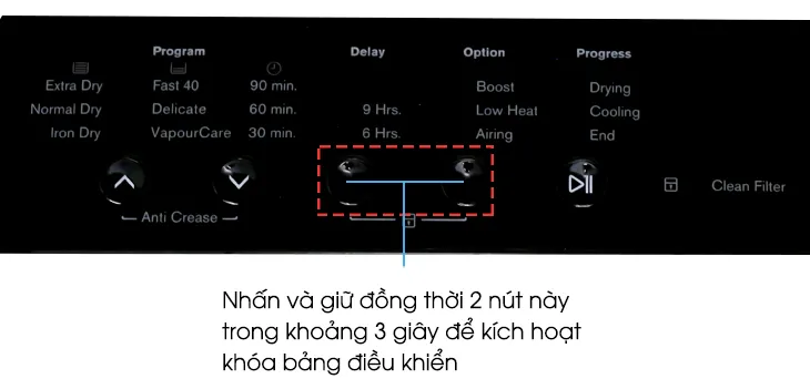 Khóa trẻ em an toàn