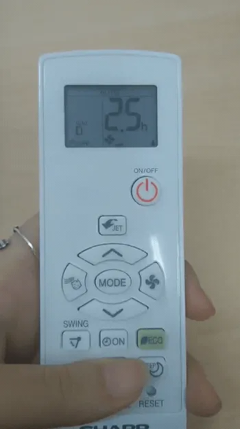 Cách cài đặt hẹn giờ bật tắt máy lạnh Sharp 2026