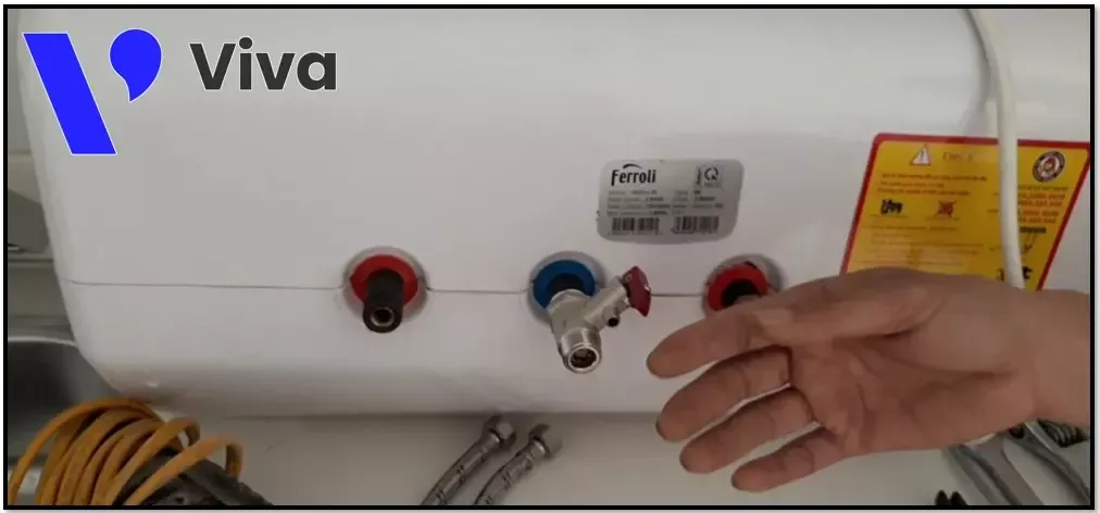 Quy trình thay van xả an toàn bình nóng lạnh