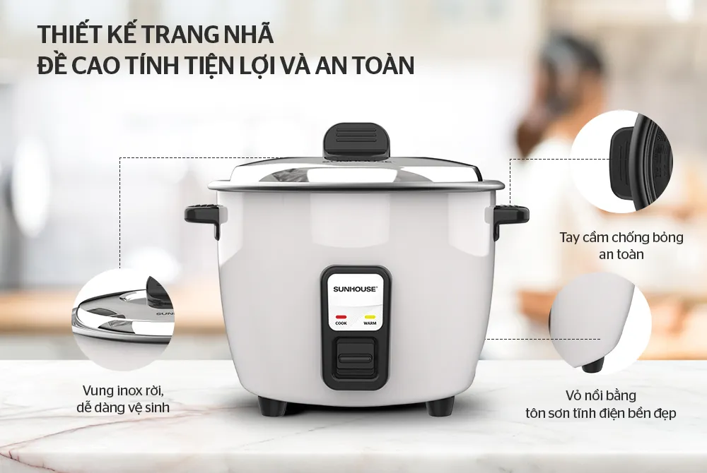 Lòng nồi Anod phủ chống dính Whitford