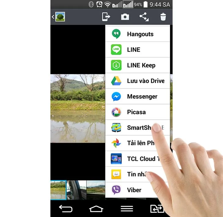 SmartShare là giải pháp chia sẻ dữ liệu đa phương tiện toàn diện từ điện thoại
