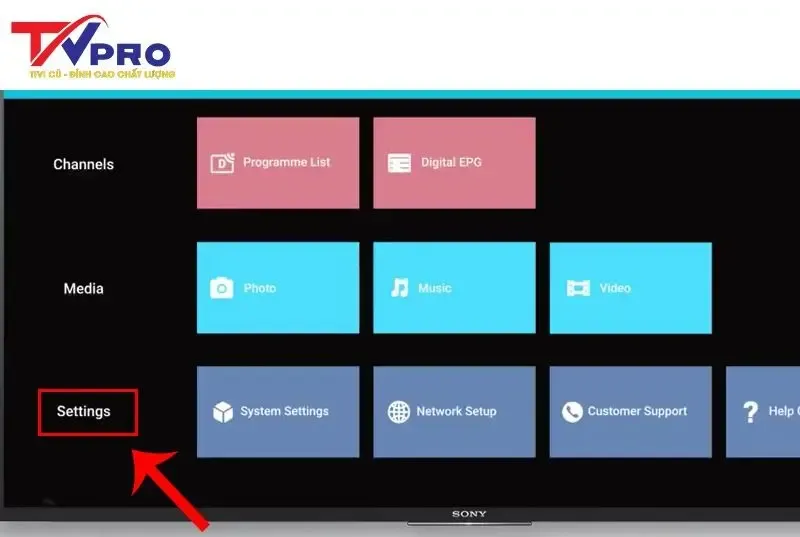 Kiểm tra Wi-Fi tích hợp trên tivi LG