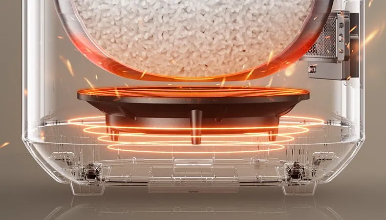 Quy trình làm mát bằng khí lạnh của nồi cơm điện không dính Joyoung