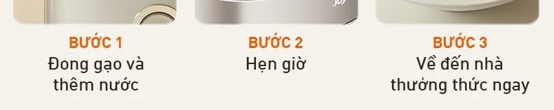 Tính năng hẹn giờ và các món ăn đa dạng nấu từ nồi cơm điện không dính