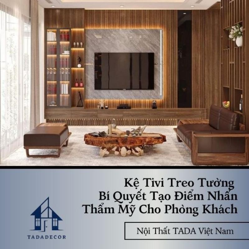 Kệ Tivi Treo Tường Bằng Gỗ: Giải Pháp Tối Ưu Cho Không Gian Sống Hiện Đại