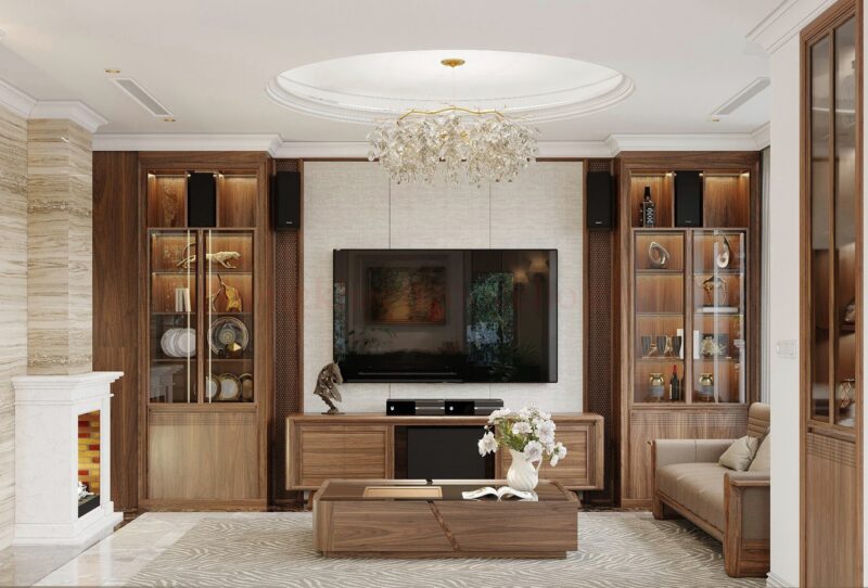 Tủ Để Tivi Phòng Khách Bằng Gỗ: Lựa Chọn Hoàn Hảo Cho Không Gian Hiện Đại