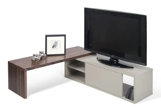 Mẫu kệ tivi kết hợp bàn làm việc mẫu 20