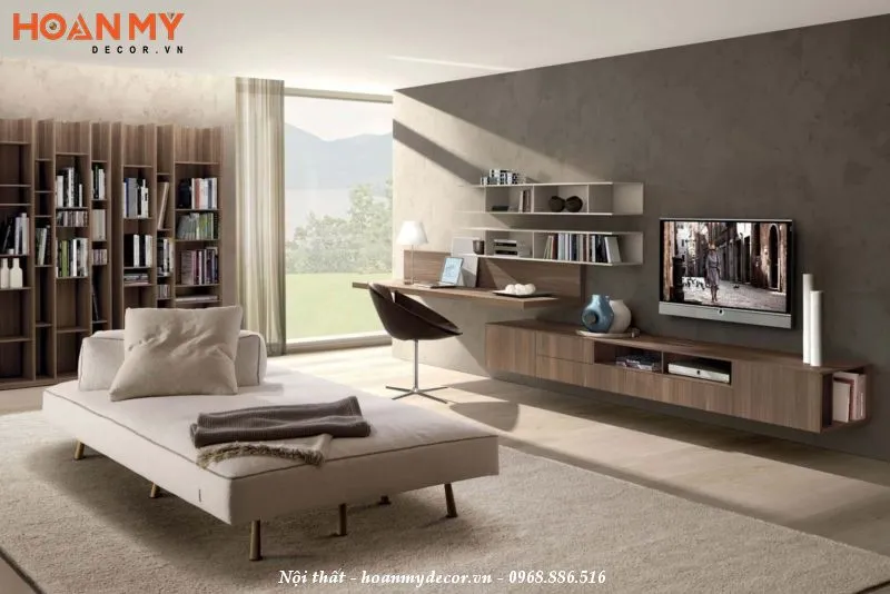 Xem xét việc tạo ra hệ thống quản lý dây cáp và điện để giữ cho không gian gọn gàng và an toàn