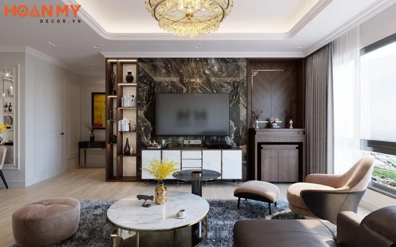 Tủ tivi kết hợp bàn thờ