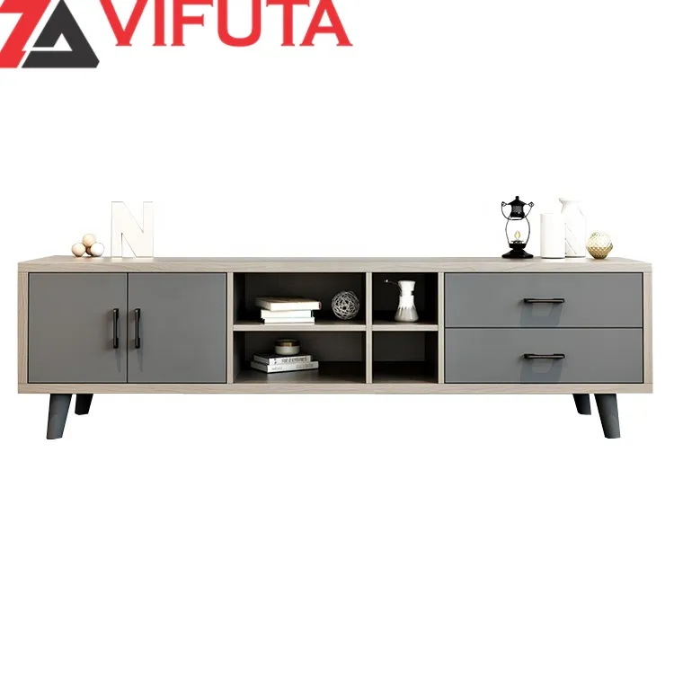 Hộc tủ của kệ tivi được thiết kế rộng rãi và vô cùng tiện lợi khi sử dụng