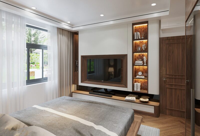 Kệ Tivi Treo Tường Bằng Gỗ: Giải Pháp Tối Ưu Cho Không Gian Sống Hiện Đại