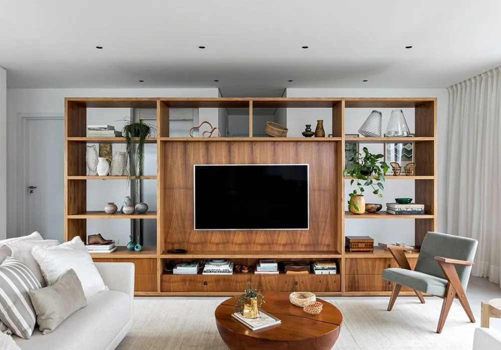 kệ tivi vách ngăn phòng khách