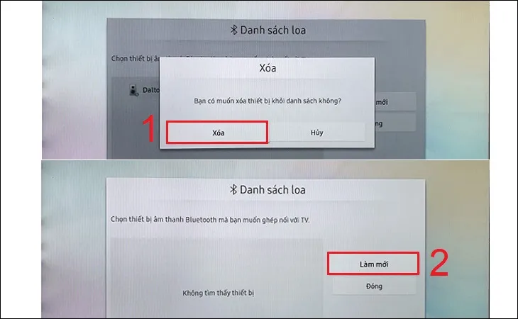 Cách khắc phục lỗi loa kéo không thể kết nối với tivi qua Bluetooth
