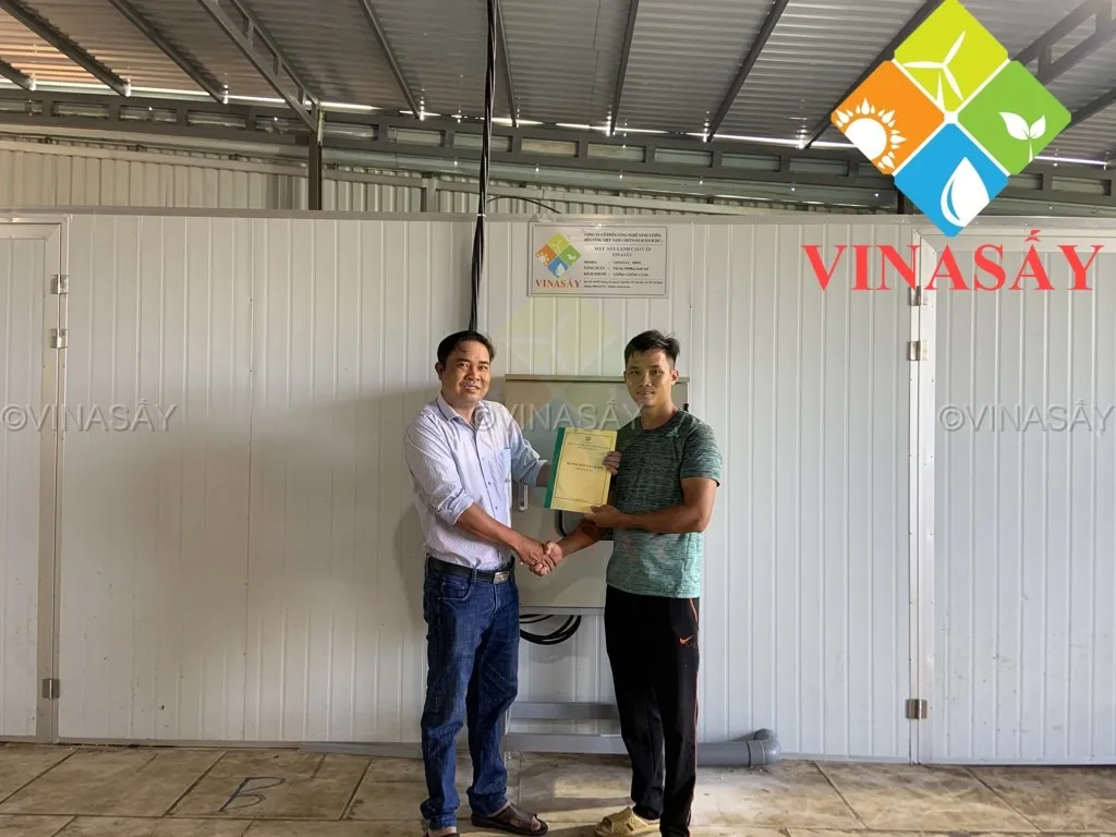 Khách hàng phản hồi tích cực về máy sấy thực phẩm VINASẤY