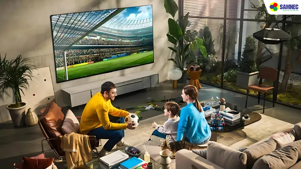 Khoảng cách xem tivi phù hợp