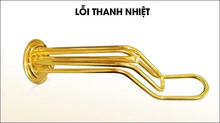 Thanh nhiệt bị hỏng là nguyên nhân phổ biến khiến bình nóng lạnh không làm nóng nước