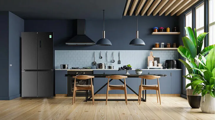 Bảng so sánh kích thước tủ lạnh 4 cánh các hãng